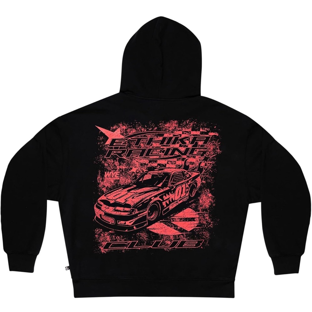 Ethika Men's‎ Sweatshirt Infrared Speedway 100% Cotton NWT $80 Size M